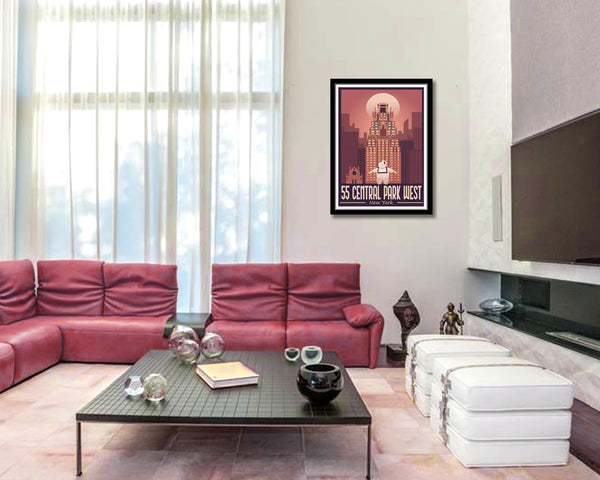 Ghostbusters Poster - 55 Central Parkway West New York - 13x19 16x24 or 24x36 Inches - Print 567 - Home Decor