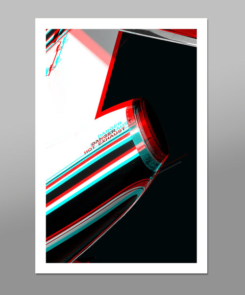 Private Jet Pop Art  - 13x19 OR 24x36 Inches - Home / Office Decor