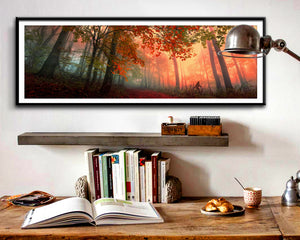 Big Foot Parody - Oil Painting Print - "12x36" - Print 563 - Home Decor
