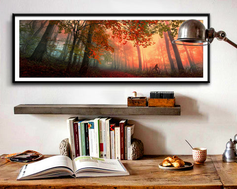 Big Foot Parody - Oil Painting Print - "12x36" - Print 563 - Home Decor