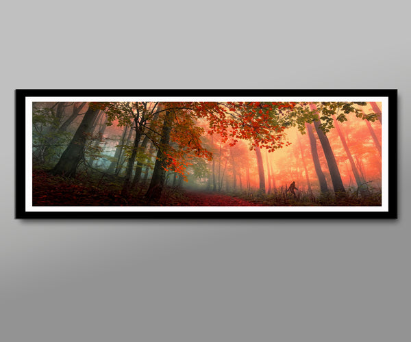 Big Foot Parody - Oil Painting Print - "12x36" - Print 563 - Home Decor