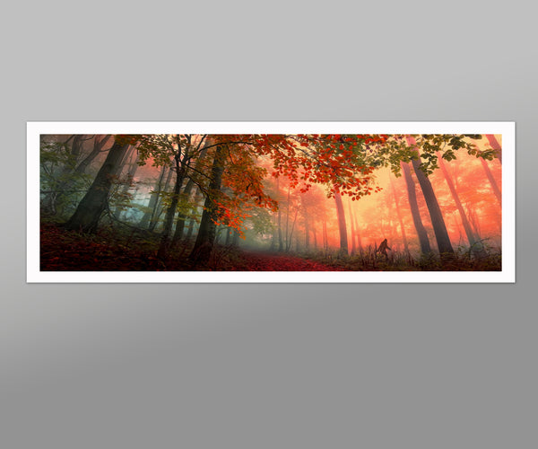 Big Foot Parody - Oil Painting Print - "12x36" - Print 563 - Home Decor