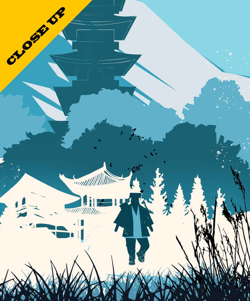 Blue Eye Samurai Poster - 13x19, 16x24 or 24x36 Inches - Home Decor