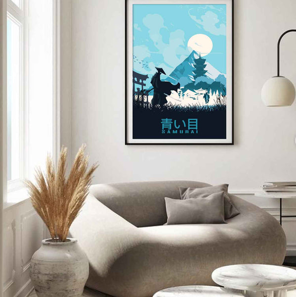 Blue Eye Samurai Poster - 13x19, 16x24 or 24x36 Inches - Home Decor