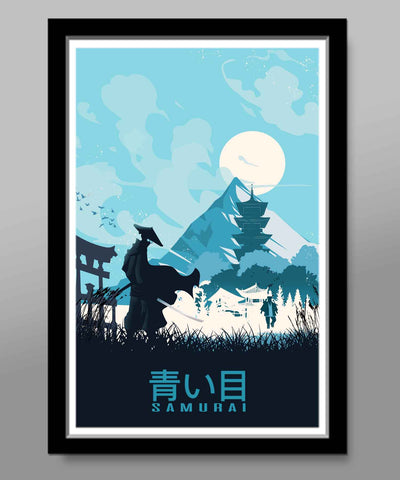 Blue Eye Samurai Poster - 13x19, 16x24 or 24x36 Inches - Home Decor