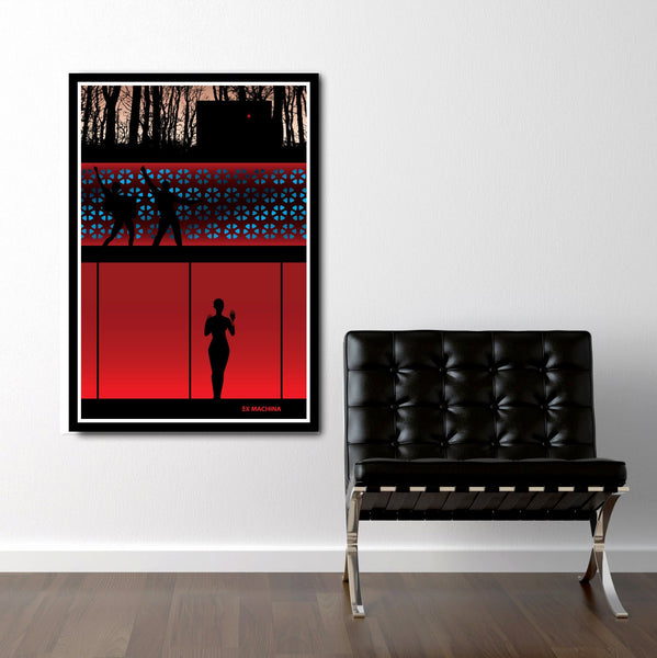 Ex Machina Minimalist Movie Poster - Poster 346 - Home Decor
