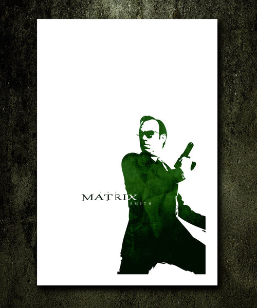 Matrix Poster 3some - Neo Inspired Minimalist Movie Poster Set - Print 30 - Home Decor