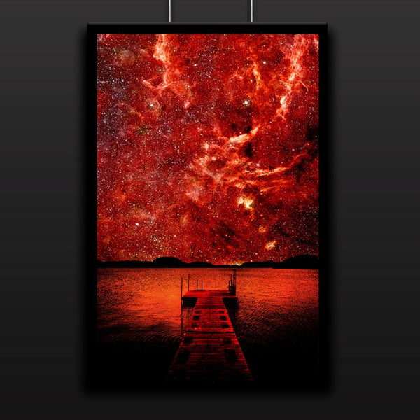 A Place to Ponder the Infinite - Fine Art Digital Photography - 13x19 16x24 or 24x36 Inches - Home Decor