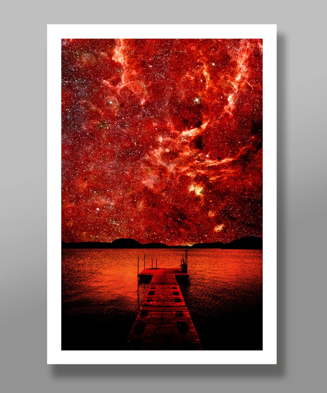 A Place to Ponder the Infinite - Fine Art Digital Photography - 13x19 16x24 or 24x36 Inches - Home Decor