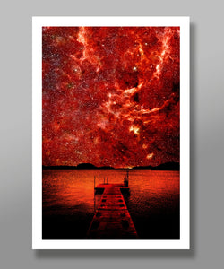 A Place to Ponder the Infinite - Fine Art Digital Photography - 13x19 16x24 or 24x36 Inches - Home Decor