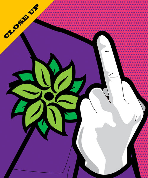 Joker and Batman Cranky Super Hero Poster Collection - Pop Art Print 434 - Home Decor