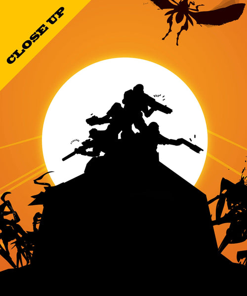 Starship Troopers Movie Classic Bug Killer - Minimalist Movie Poster - Print 354 - Home Decor