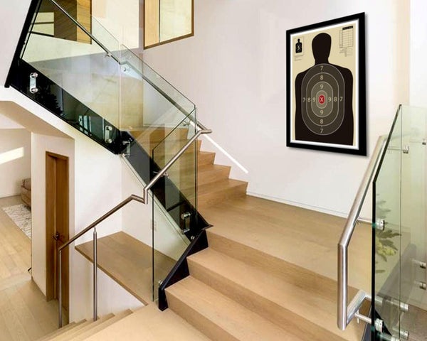 Official Gun Range Target Practice Poster - Print 323 - Home Decor