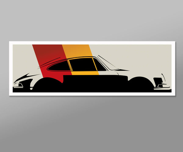 Classic German Car // Minimalist Porsche Car Poster // Print 461 - Home Decor