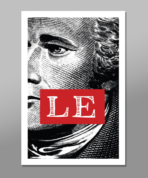 American Cash Money Hustle - 13x19 16x24 or 24x36 Inches - Office Art // Home Decor