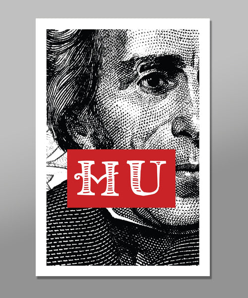 American Cash Money Hustle - 13x19 16x24 or 24x36 Inches - Office Art // Home Decor