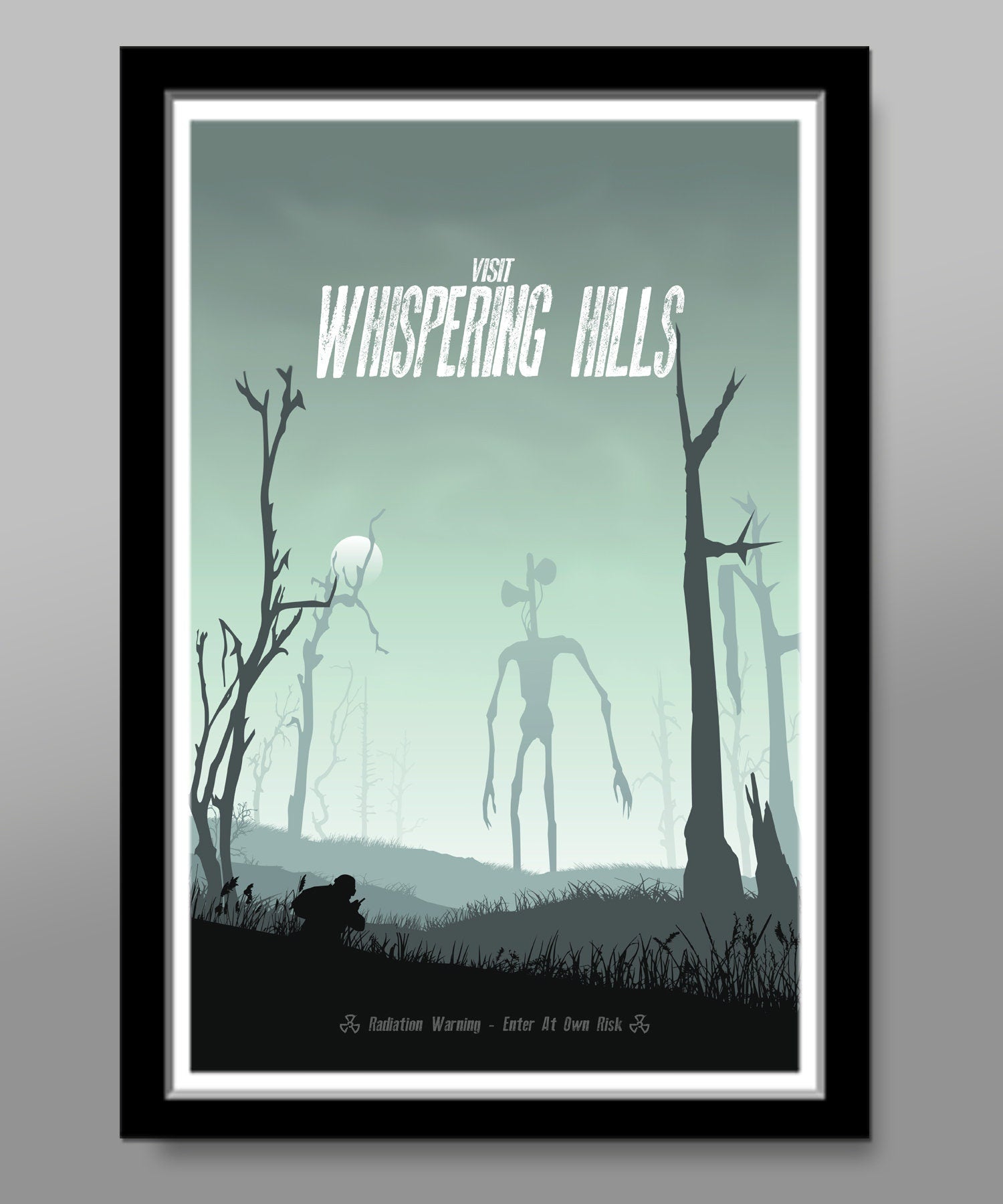 Whispering Hills Gamer Poster - Sunset Edition - Print 541 - Home Decor
