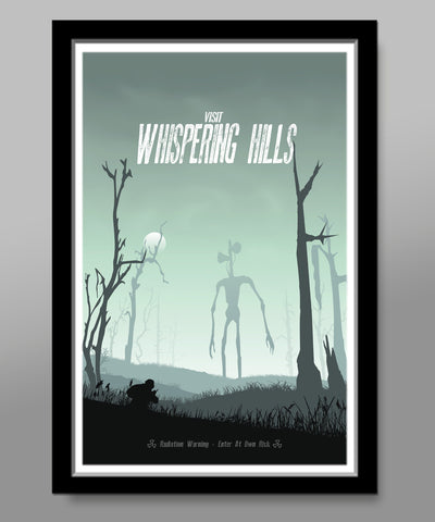 Whispering Hills Gamer Poster - Sunset Edition - Print 541 - Home Decor