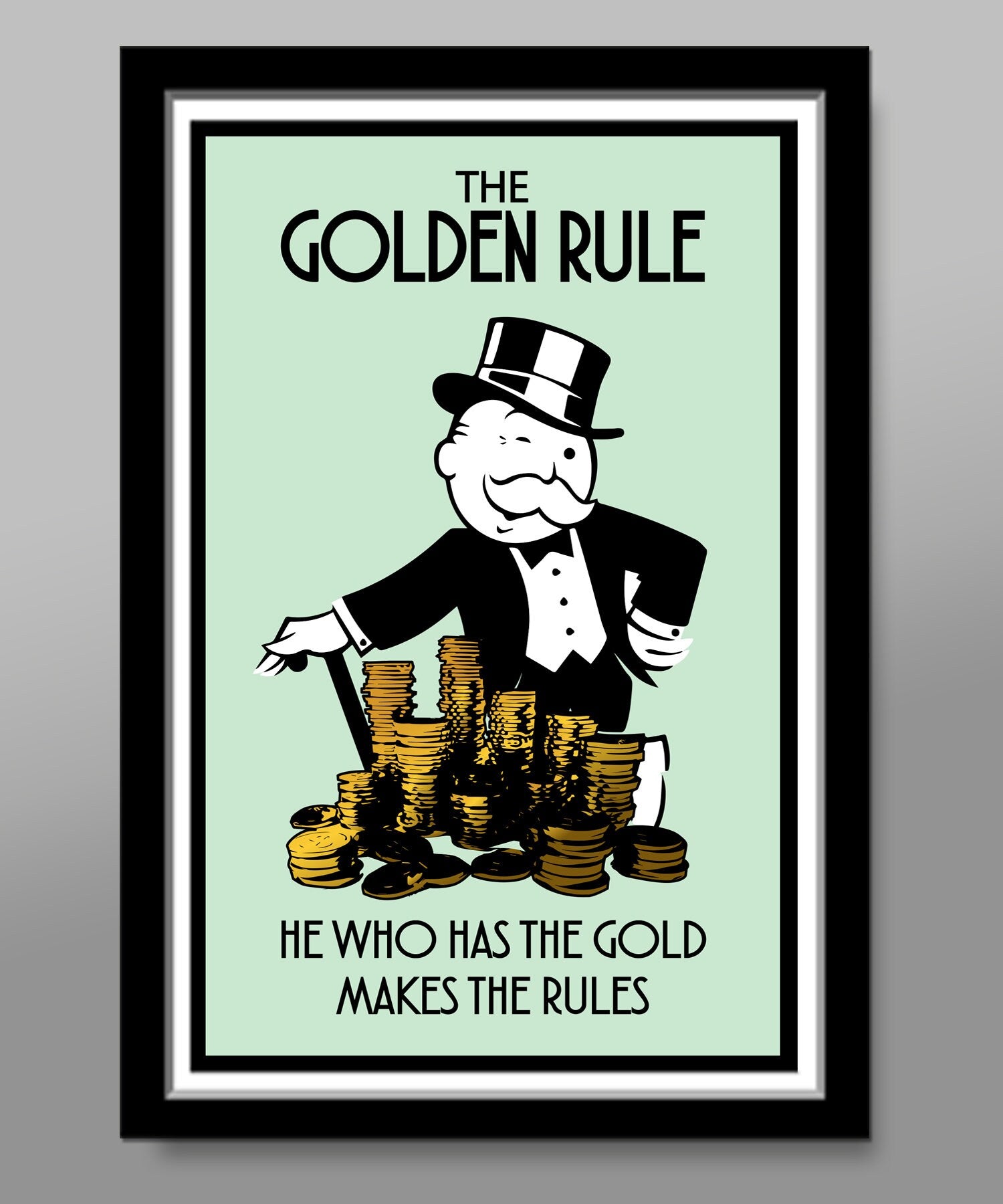 The Golden Rule Print - 13x19 16x24 or 24x36 Inches - Home Decor
