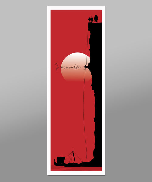 Quotable Minimalist Movie Poster - 12x36, 16x24, 13x19 or 24x36 Inches - Print 285 - Home Decor