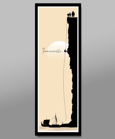 Quotable Minimalist Movie Poster - 12x36, 16x24, 13x19 or 24x36 Inches - Print 285 - Home Decor