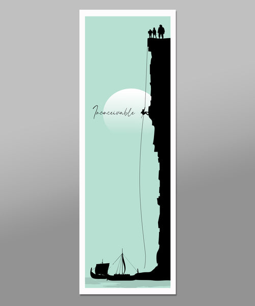 Quotable Minimalist Movie Poster - 12x36, 16x24, 13x19 or 24x36 Inches - Print 285 - Home Decor