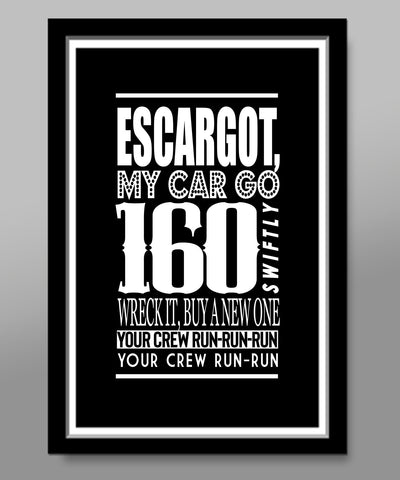 BIG E - Classic Rapper Lyrics - 13x19 16x24 -or- 24x36 Inches - Print 496 - Home Decor