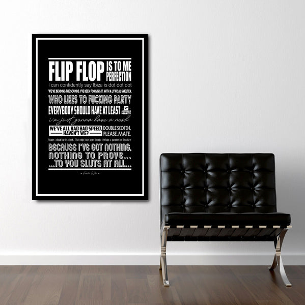 Its All Gone Pete Tong Movie Quotes Poster - Print 320 - Home Decor