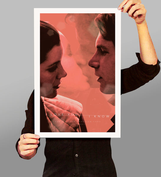 I love You, I know Inspired Poster - Star Wars Poster Version 2 - Print 204 - Home Decor