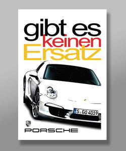 Porsche 911 Poster- Slogan Version - 13x19 16x24 or 24x36 Inches - Poster 206 - Home Decor