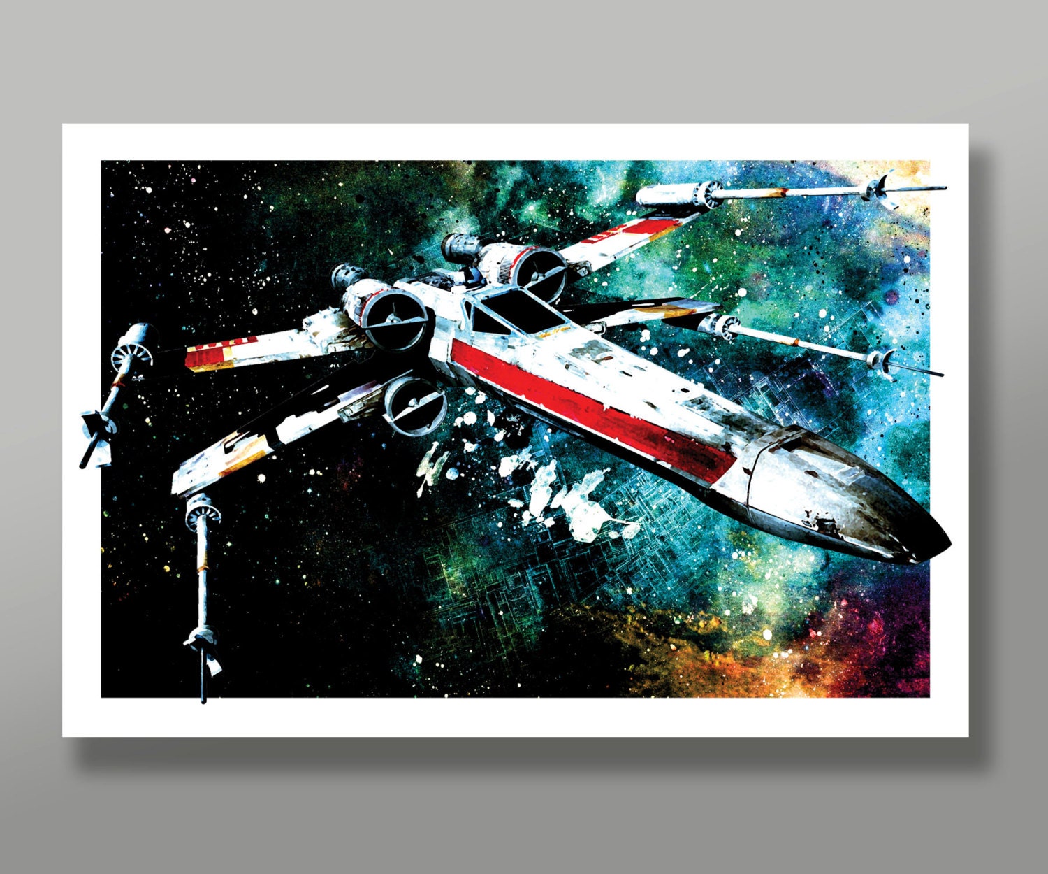 Alliance Inspired Star Wars X Wing Poster - Print 281 - Home Decor