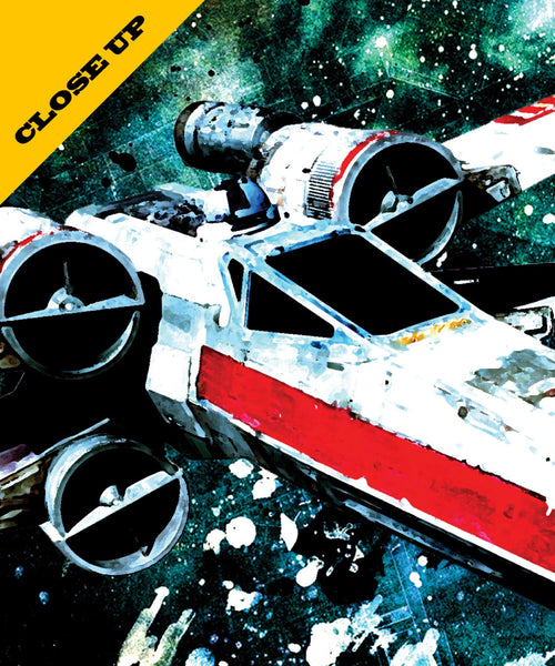 Alliance Inspired Star Wars X Wing Poster - Print 281 - Home Decor