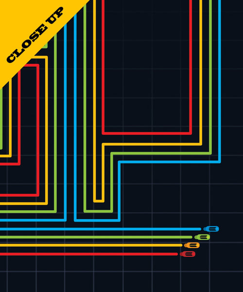 Tron - 80s Movie Computer Chip Inspired Minimalist Movie Poster Set - Print 329 - Home Decor