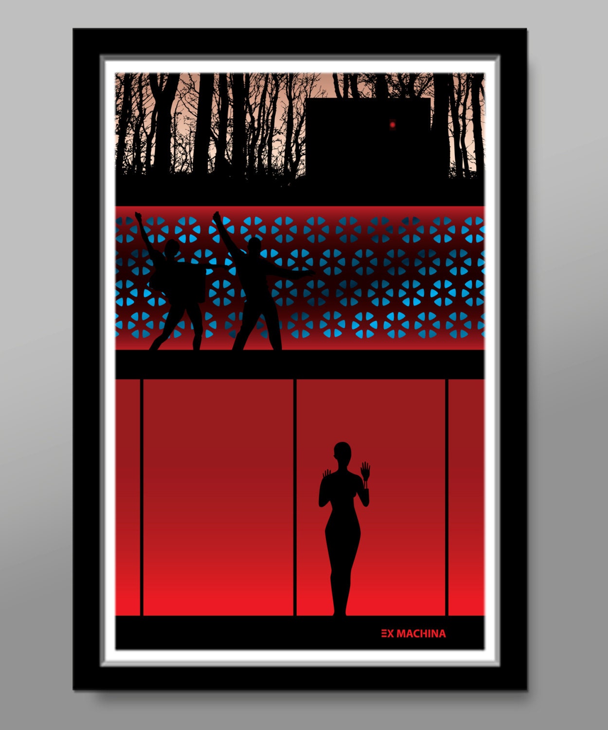 Ex Machina Minimalist Movie Poster - Poster 346 - Home Decor