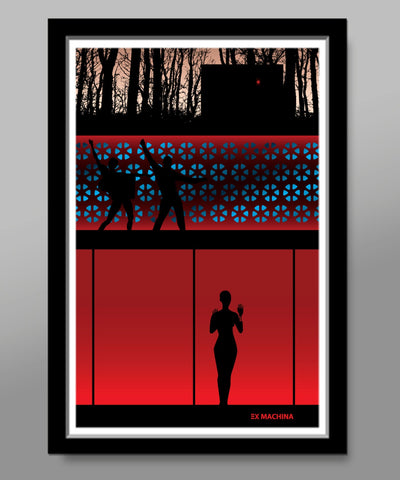 Ex Machina Minimalist Movie Poster - Poster 346 - Home Decor
